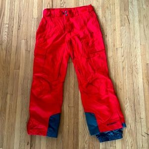 Columbia Omni-heat insulated SNOW PANTS!
